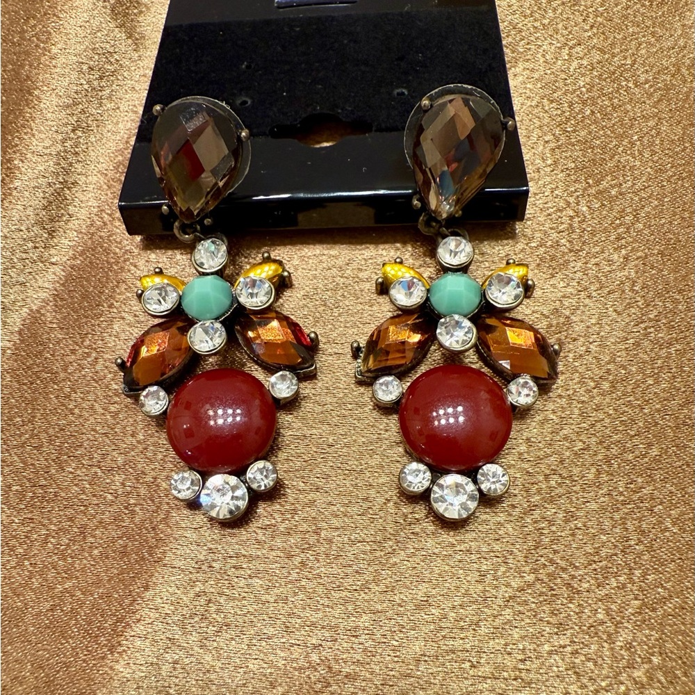 Elegant Multicolor Statement Earrings